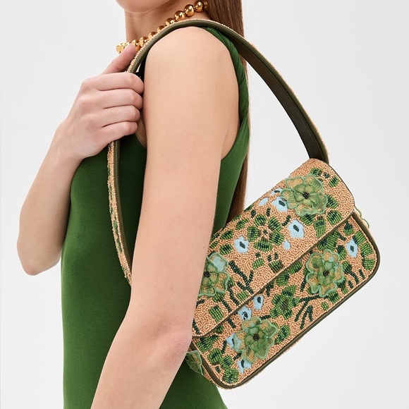 STAUD Handbags - STAUD BEADED TOMMY BAG